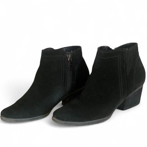 Valli Waterproof Suede Bootie (Nordstrom Exclusive) (Women  Blondo Valli 2.0 Waterproof Black Nubuck Ankle Bootie Size 7 Fireside Footwear